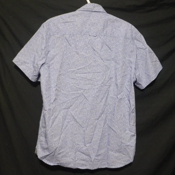 THREAD & CLOTH, large, button down short sleeve shirt with pocket, GUC - Picture 3 of 13